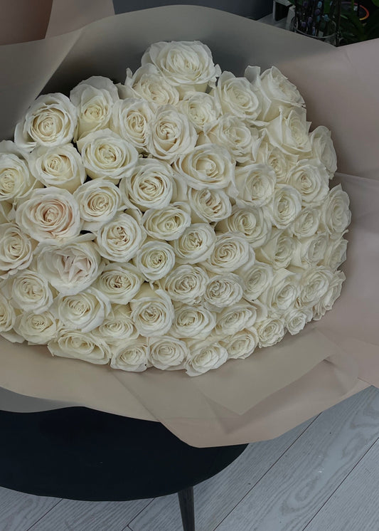 White Roses Bouquet